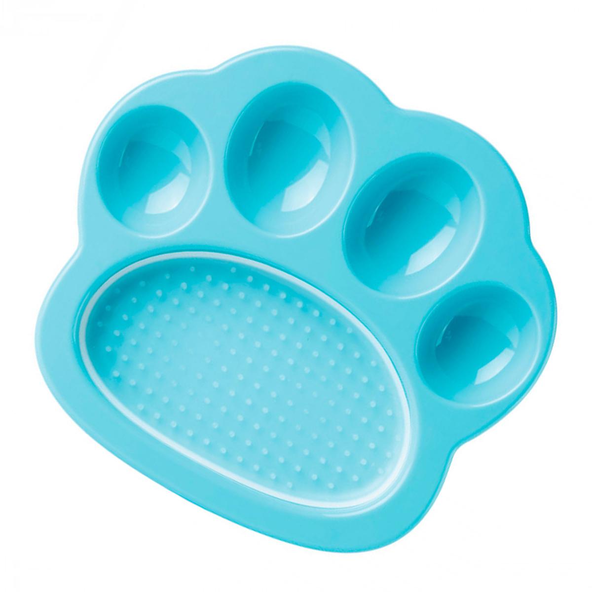 Mini Alimentador Almohadilla Para Lamer Petdreamhouse Azul